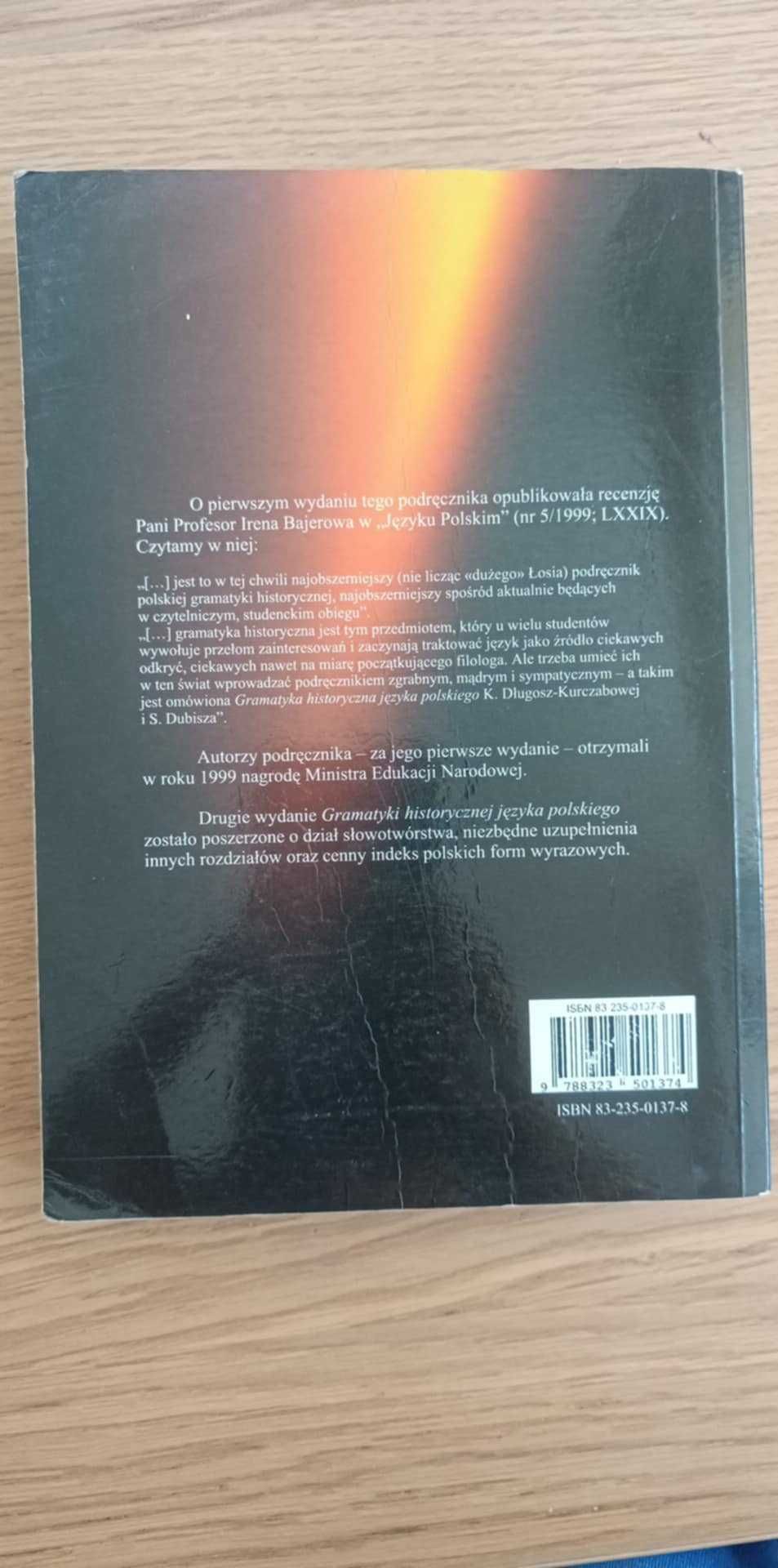 książka Gramatyka historyczna języka polskiego
