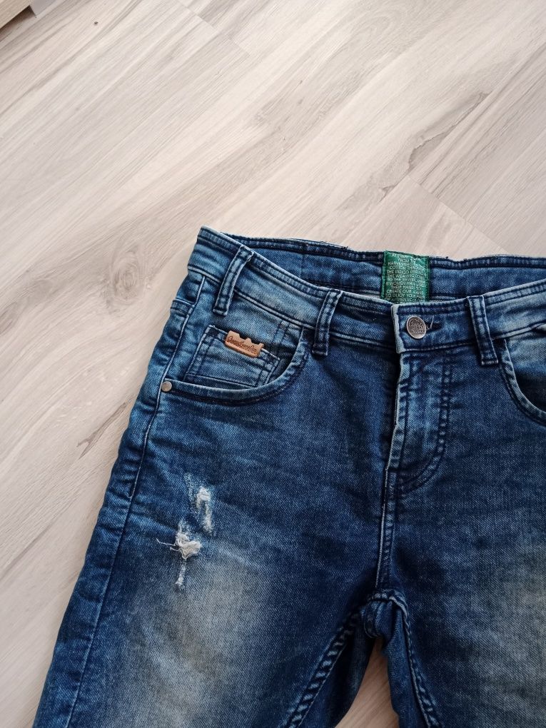Krótkie spodenki męskie jeansowe Cropp L