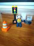 Lego Duplo Policjant na motorze