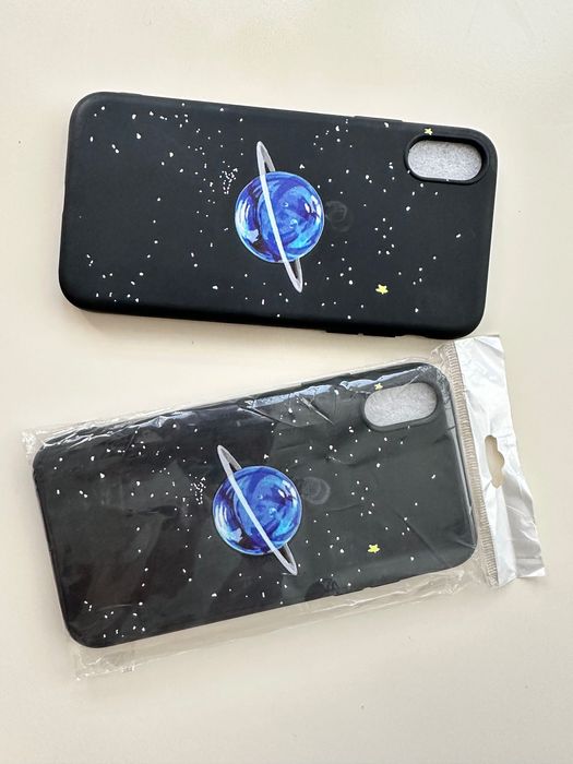 iPhone XS чохол космос/орео