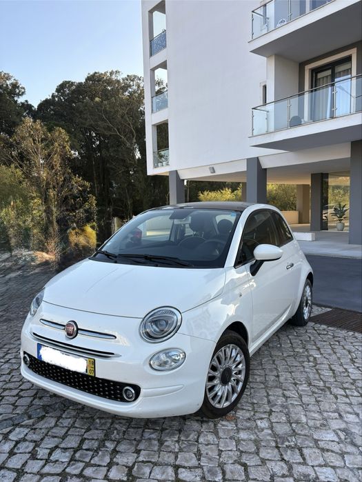 Fiat 500 Lounge 1.2: Teto Panorâmico Multimédia Digital • Bem estimado