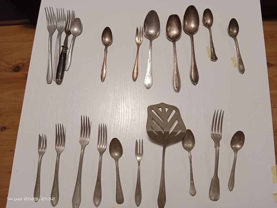 Stare sztućce ok 20 szt