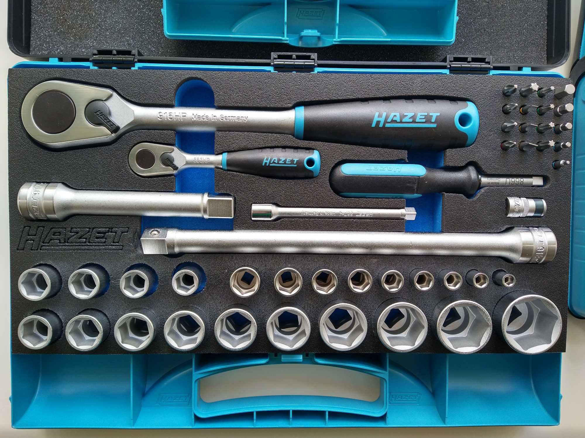Наборы Hazet 953 HP 1/4 и 1/2 1000нм / Wera 8100 SA/SC 2