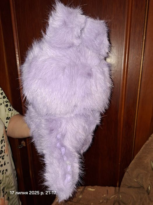 Labubu лабубу мякий Лабубище фіолетовий з хвостом зімомо zimomo тік то