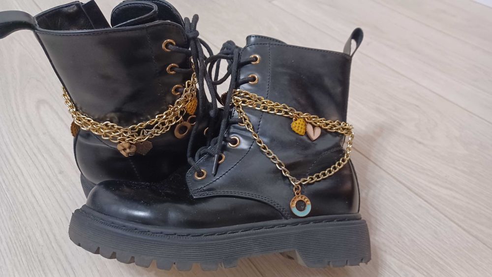 Buty zimowe r. 34 dla dziewczynki