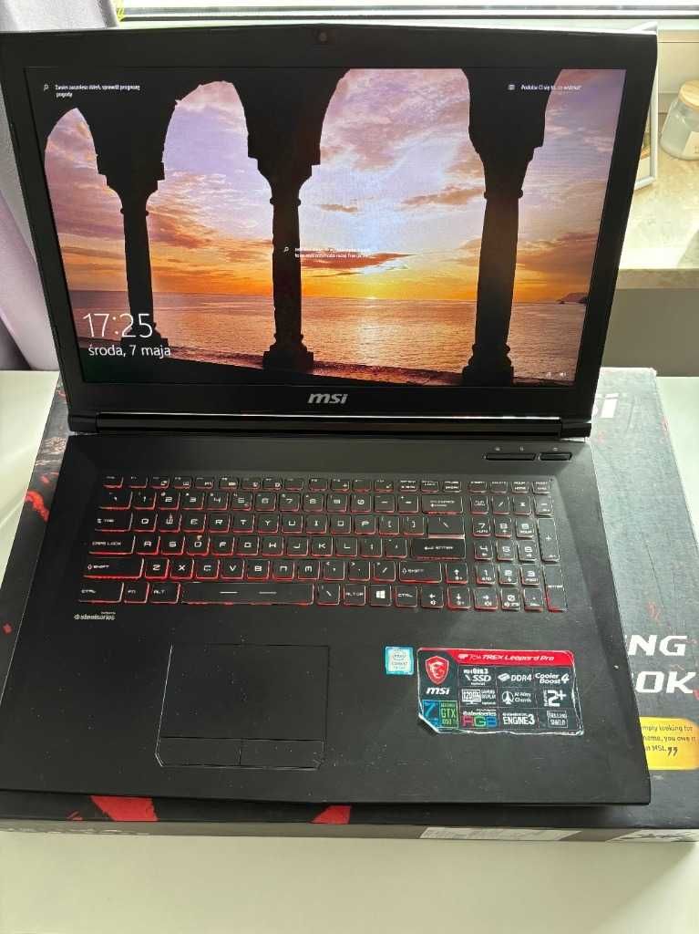 Laptop MSI GP72M 7 REX, 16GB RAM, GTX1050Ti, Intel i7-7700HQ