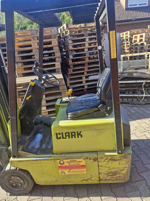 Wózek widłowy Clark elektryk – 1,5 t, stan dobry, sprawny FV 4,5m