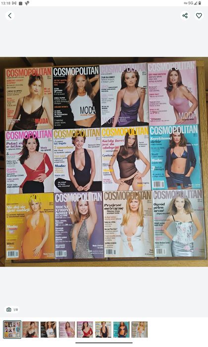 Cosmopolitan 1998, 1999 - 23 numery
