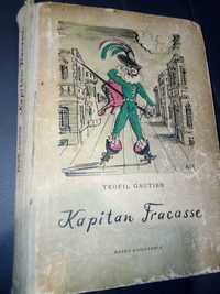 Kapitan Fracasse   Teofil Gautier  wyd 1960r książka
