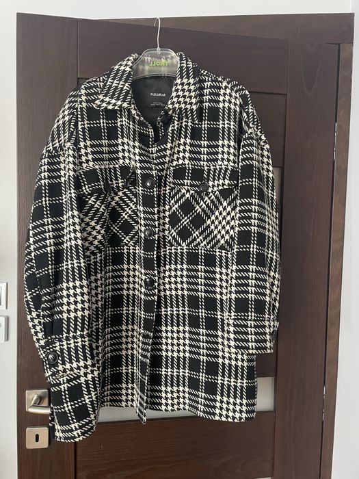 Kurtka koszulowa pull&bear oversize