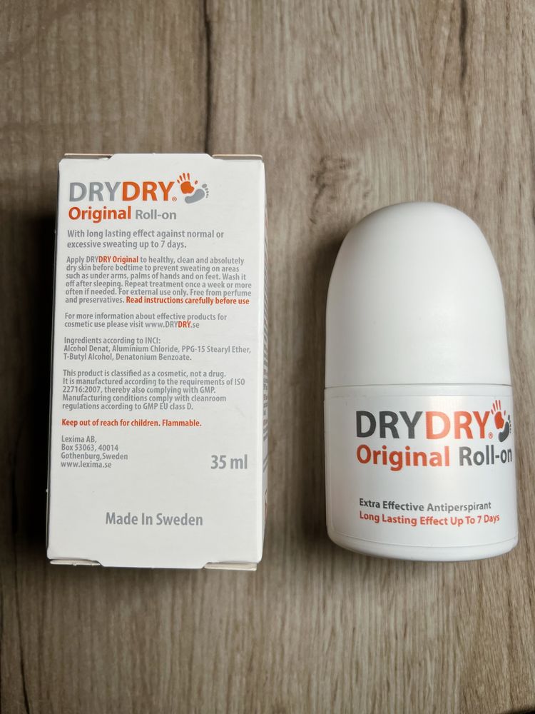 Drydry Original roll-on (Dry dry)