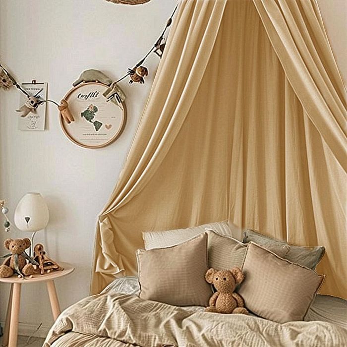 Baldachim Ginkago do lozeczka , łóżka