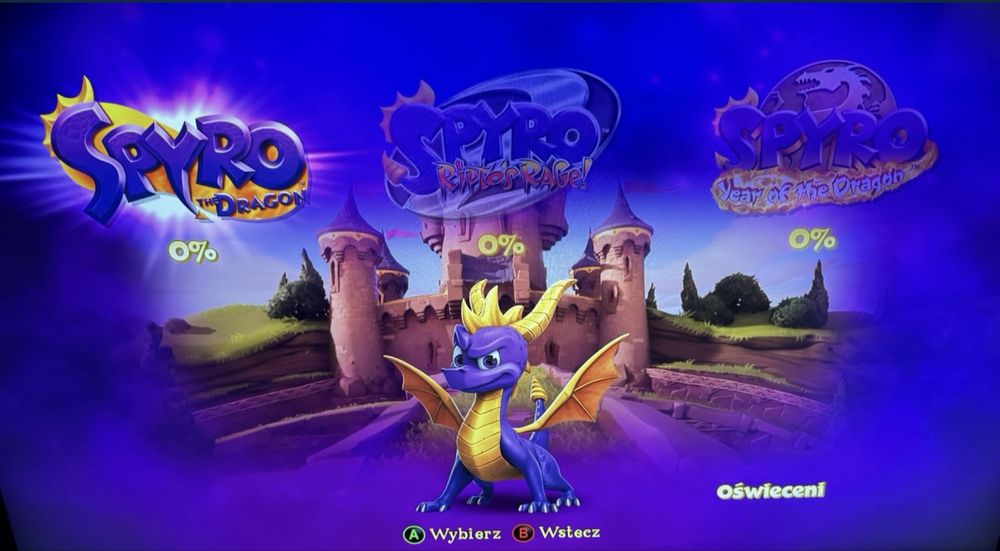 Gra Spyro Trilogy PL 3 części 3w1 Polska Dubbing Xbox One S X Series X