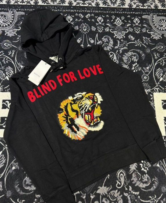 Худі, кофта Gucci GG Tiger Blind for Love всі моделі