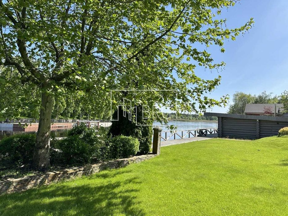 Дом с выходом на Днепр 40 соток Днипрова хвыля Козин Конча-Заспа без%