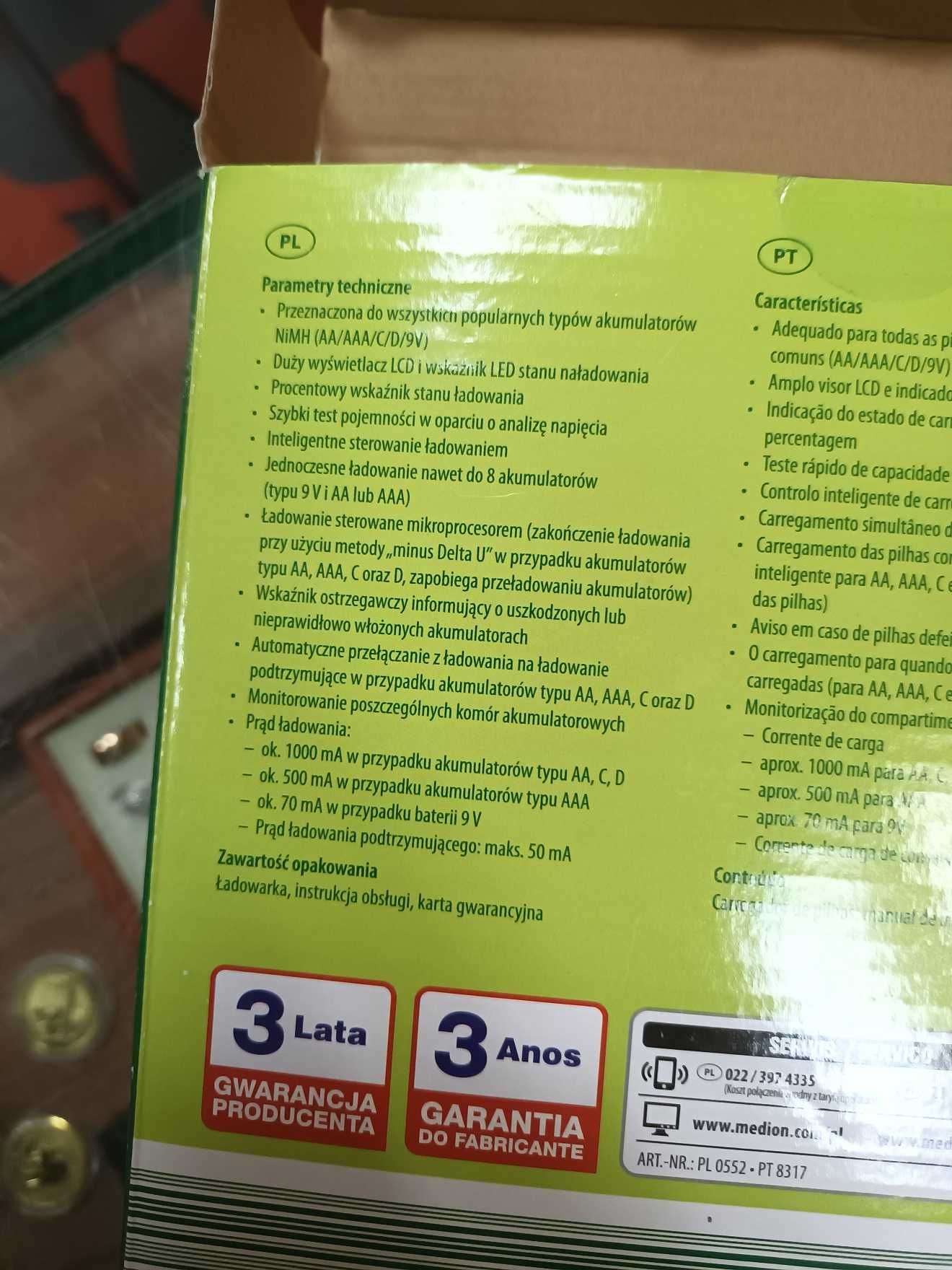 Ładowarka do akumulatorów NIMH - ACTIV ENERGY nowa