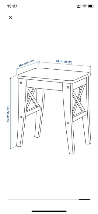 Banco IKEA  como novo