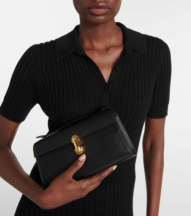 Сумка Savette Symmetry Pochette Leather Tote Bag Black