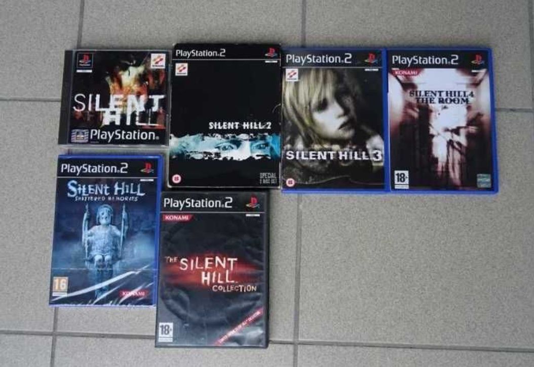 Gry PS2 Silent Hill The Room Collection Evil Dead Shattered Memories