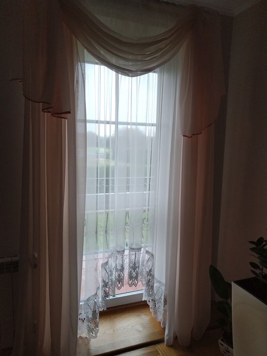 Zasłony do sypialni + firany (gratis)