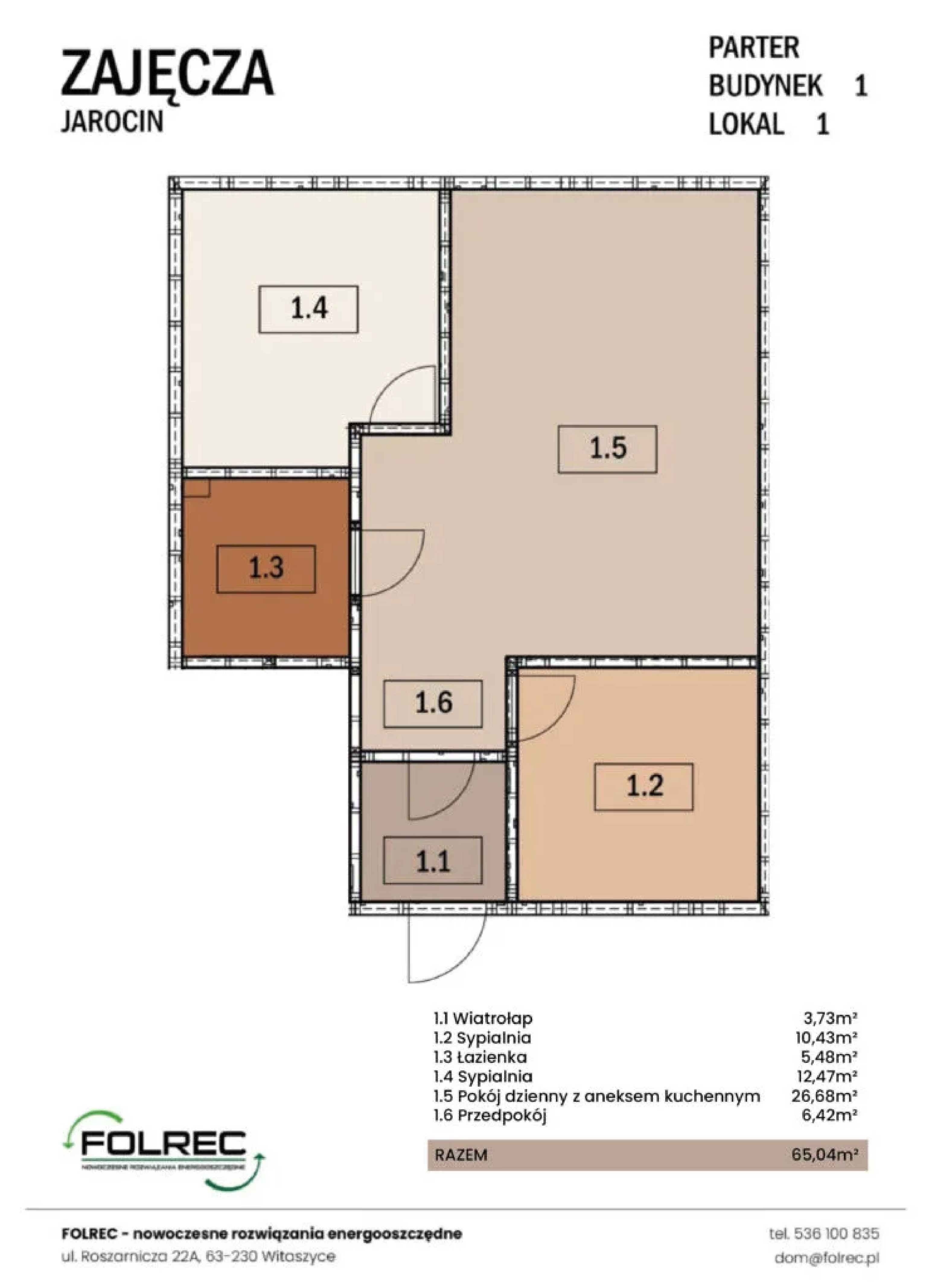 4 mieszkania z nowoczesnymi instalacjami w Jarocinie | RYNEK PIERWOTNY