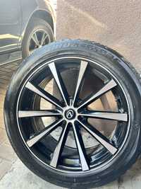 Титаны/диски + летняя резина Bridgestone 255/45/R20 Lexus RX 350