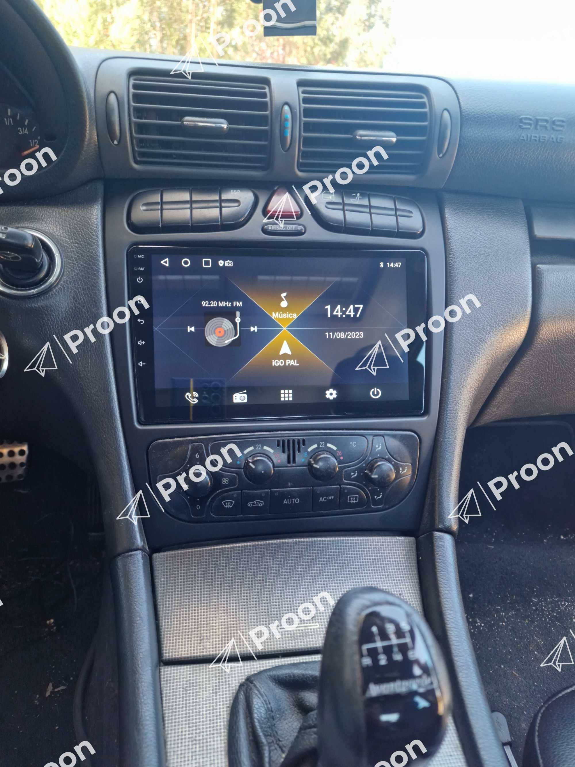 Auto Radio Mercedes C-350 CLK W209 W203 C200 C320  Android 2din