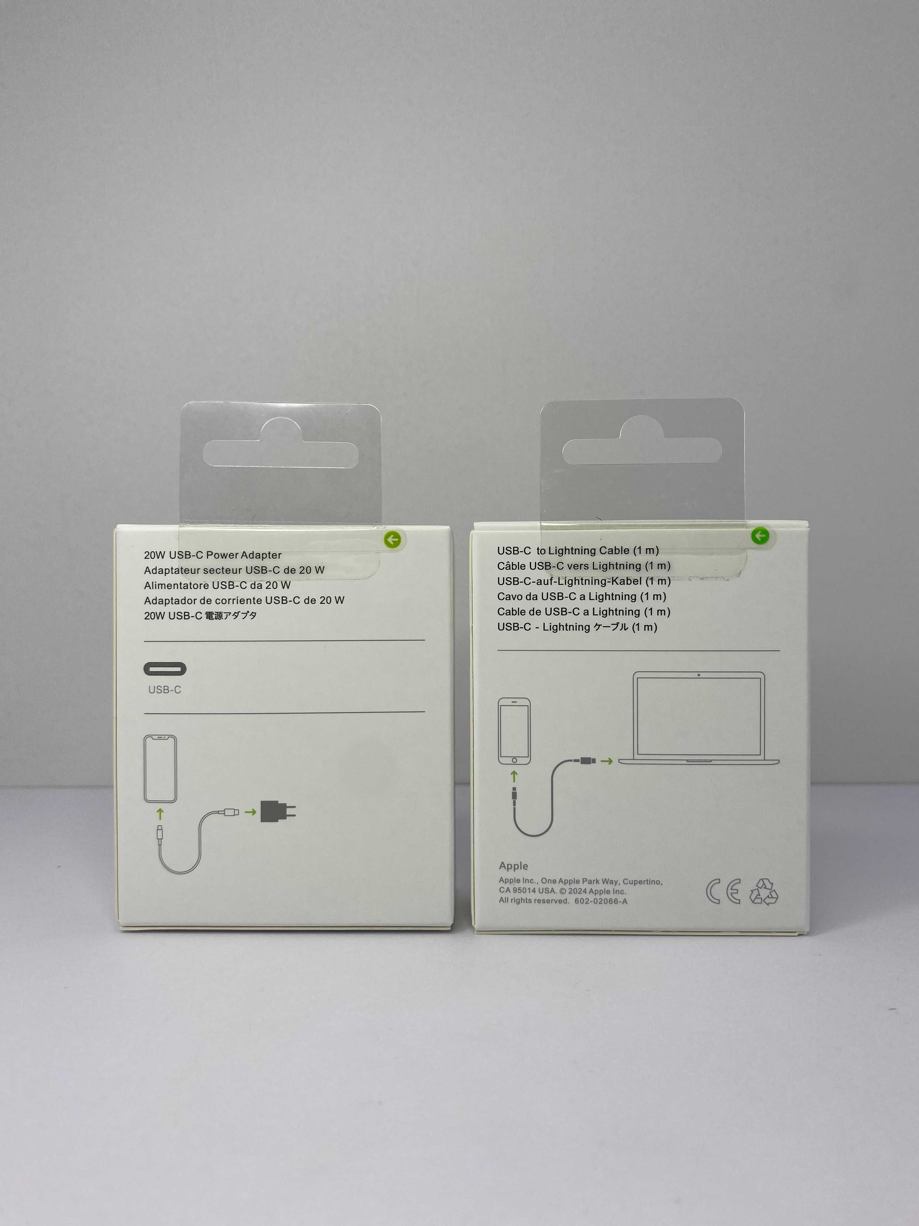 Apple швидкісна зарядка 20W (блок + кабель 1м) зарядний комплект