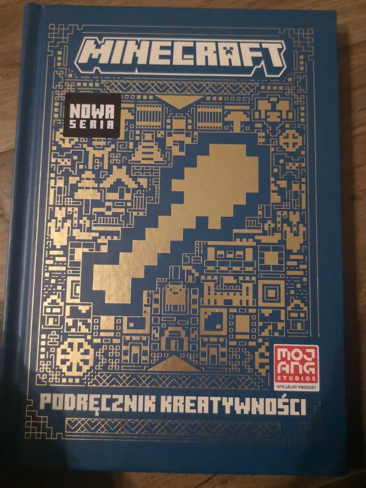 Książka dla dzieci Minecraft Podręcznik kreatywności Nowa seria Mojang