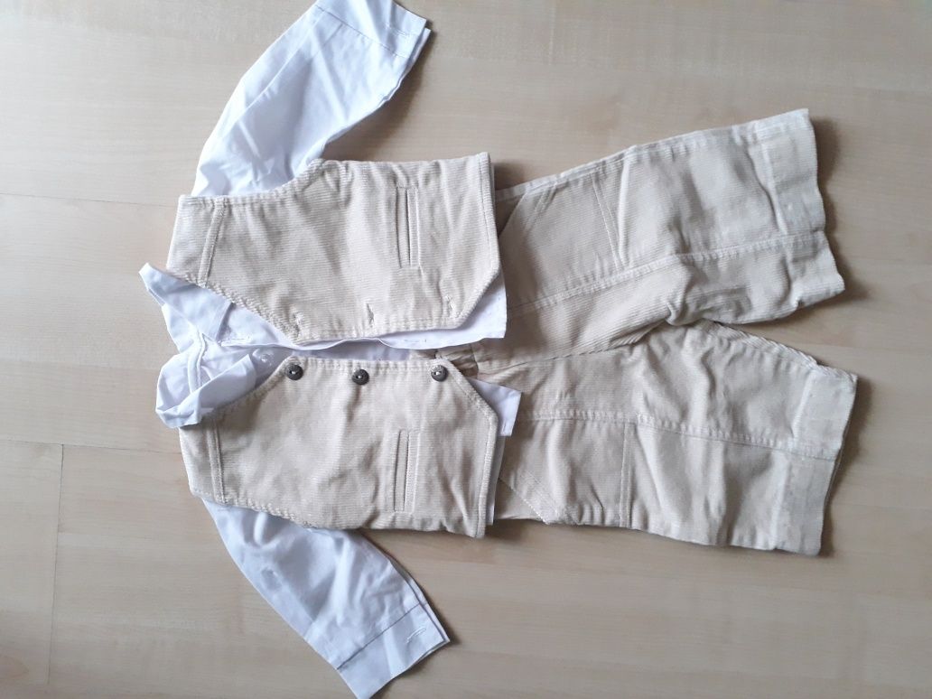 Garnitur dla chłopczyka, niemowląt r.62