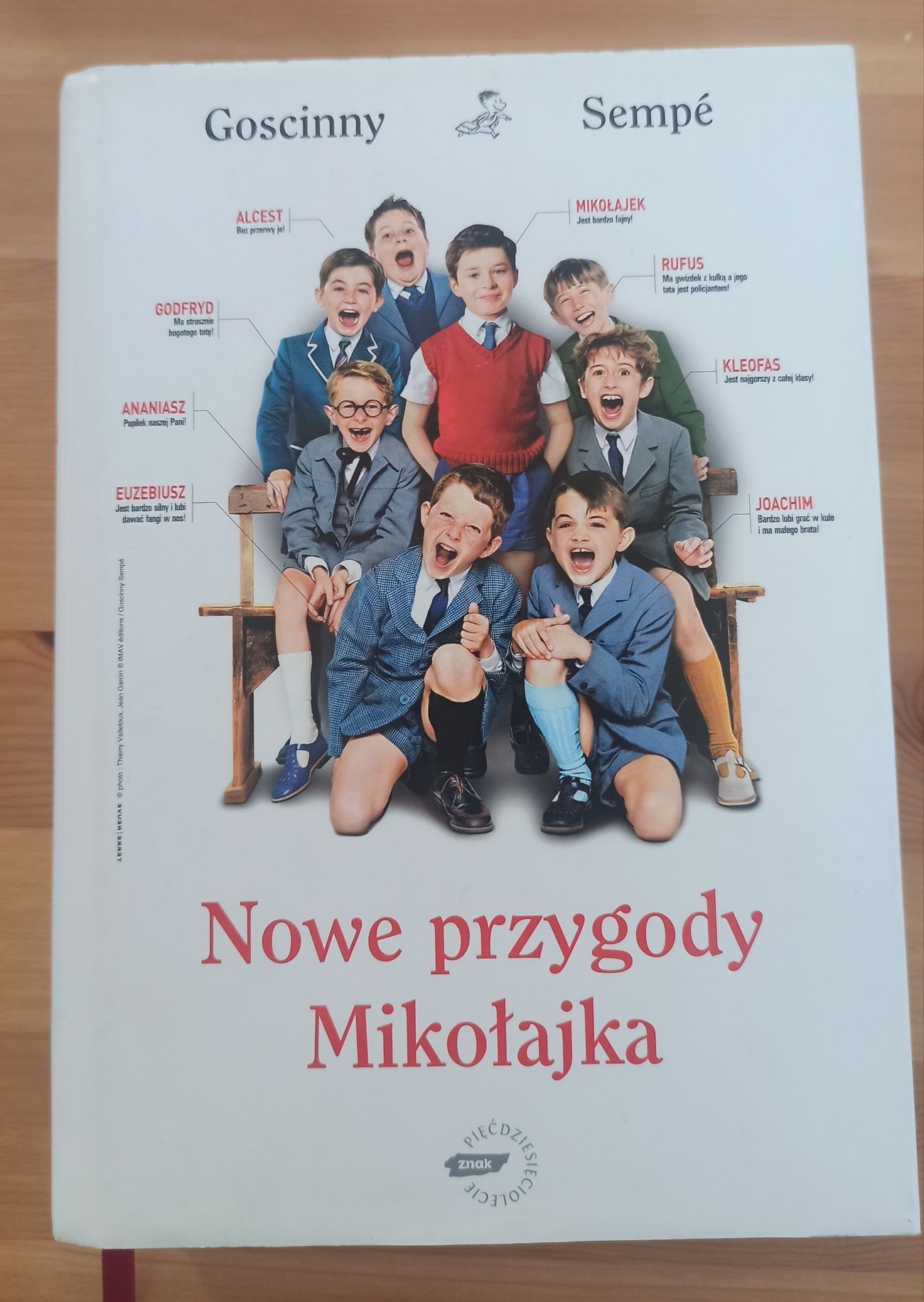 Książka Nowe przygody Mikołajka Goscinny Sempè lektura wyd. Znak