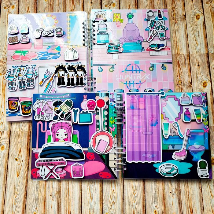 Zestaw książek 2 szt. K-pop Demon Hunters. Lamibook