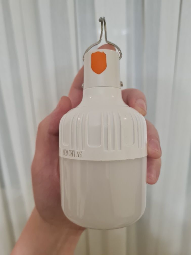 Акумуляторна Led лампа 60w