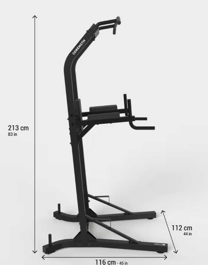 Cadeira Romana de Musculação Training Station 900