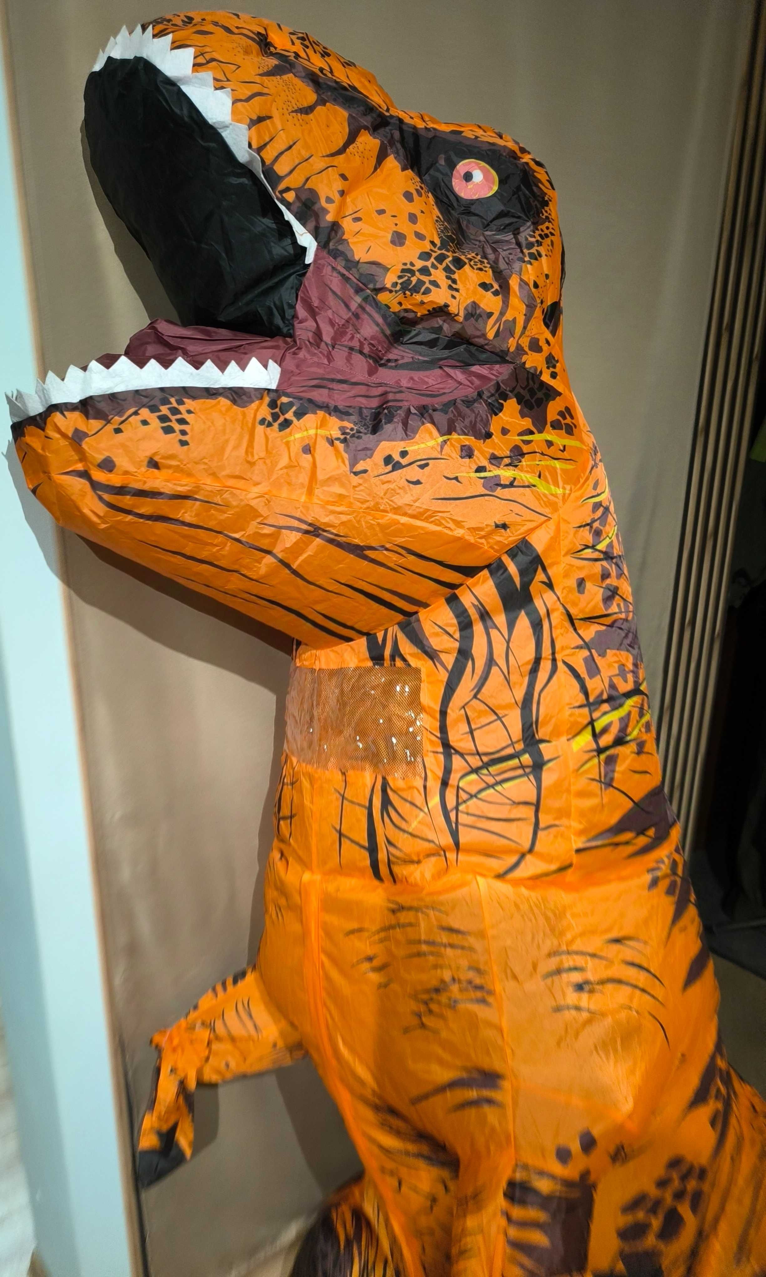 Kostium strój dmuchany T-rex