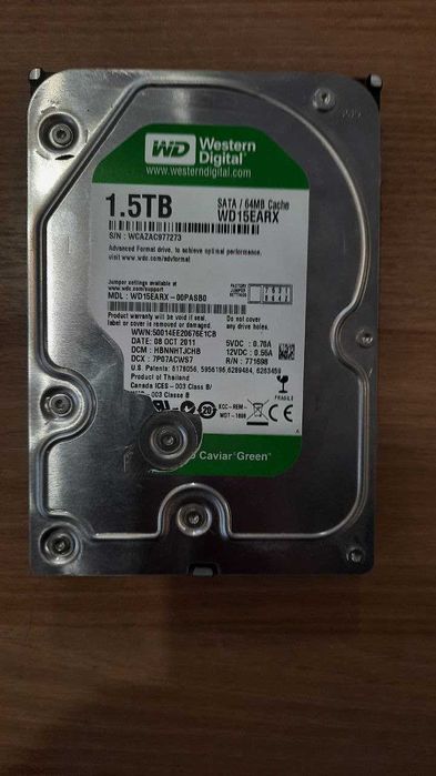 Жесткий диск 1.5TB