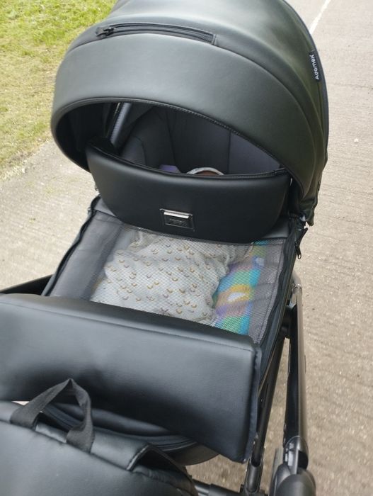 Adamex blanc lux коляска 2 в 1