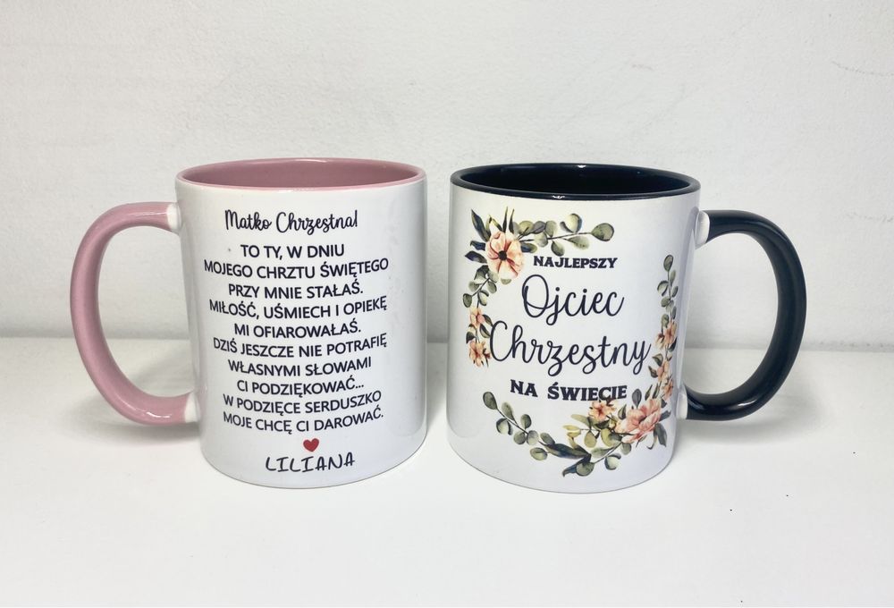 Kubek najlepsza Matka Chrzestna podziękowania