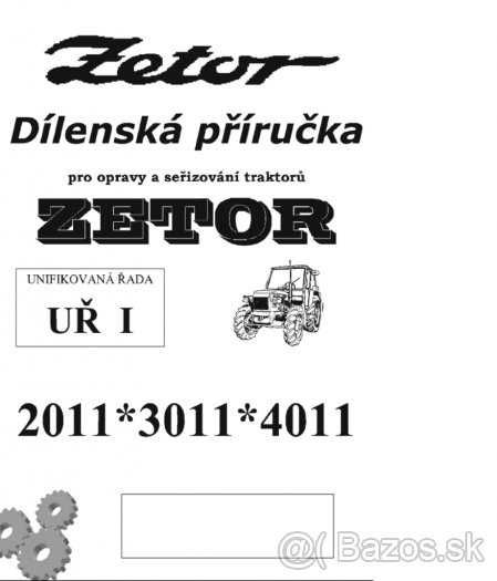 Instrukcja napraw ZETOR 2011,3011,4011