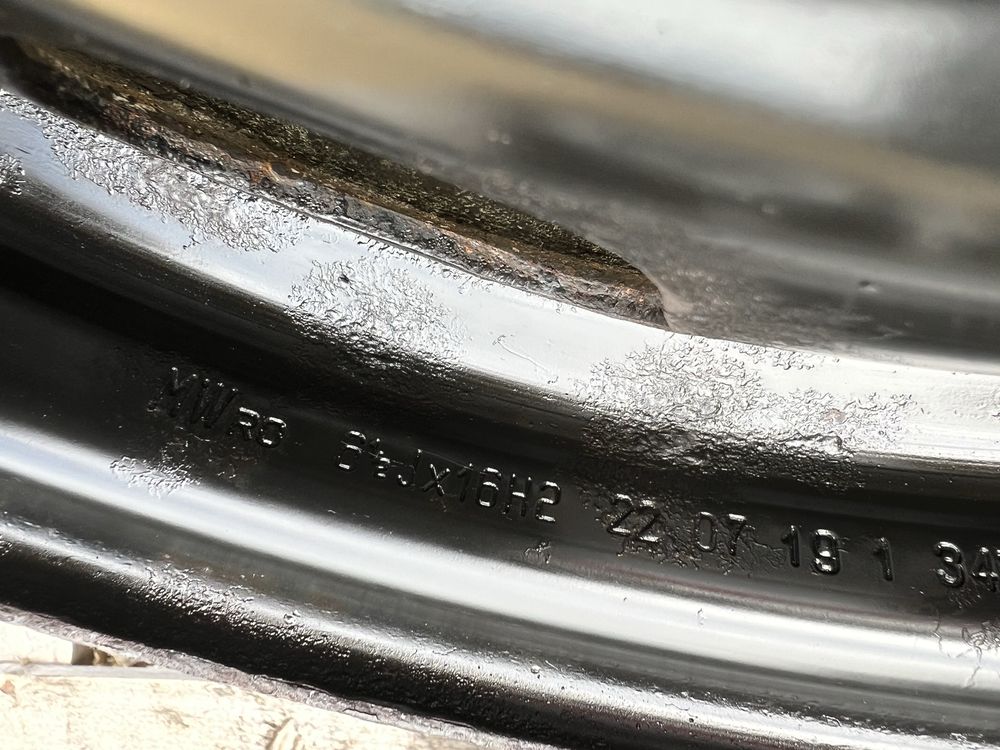 4xfelga stalowa 16” DACIA (5x114,3 ET50)