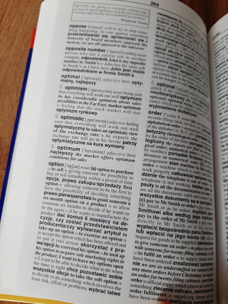 Słownik biznesu.