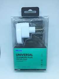 Adaptador de tomada universal para EU (Europeia)