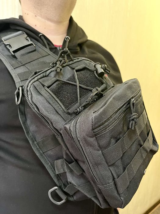 Чоловіча брутальна сумка - рюкзак, полювання, риболовлі. Мужская