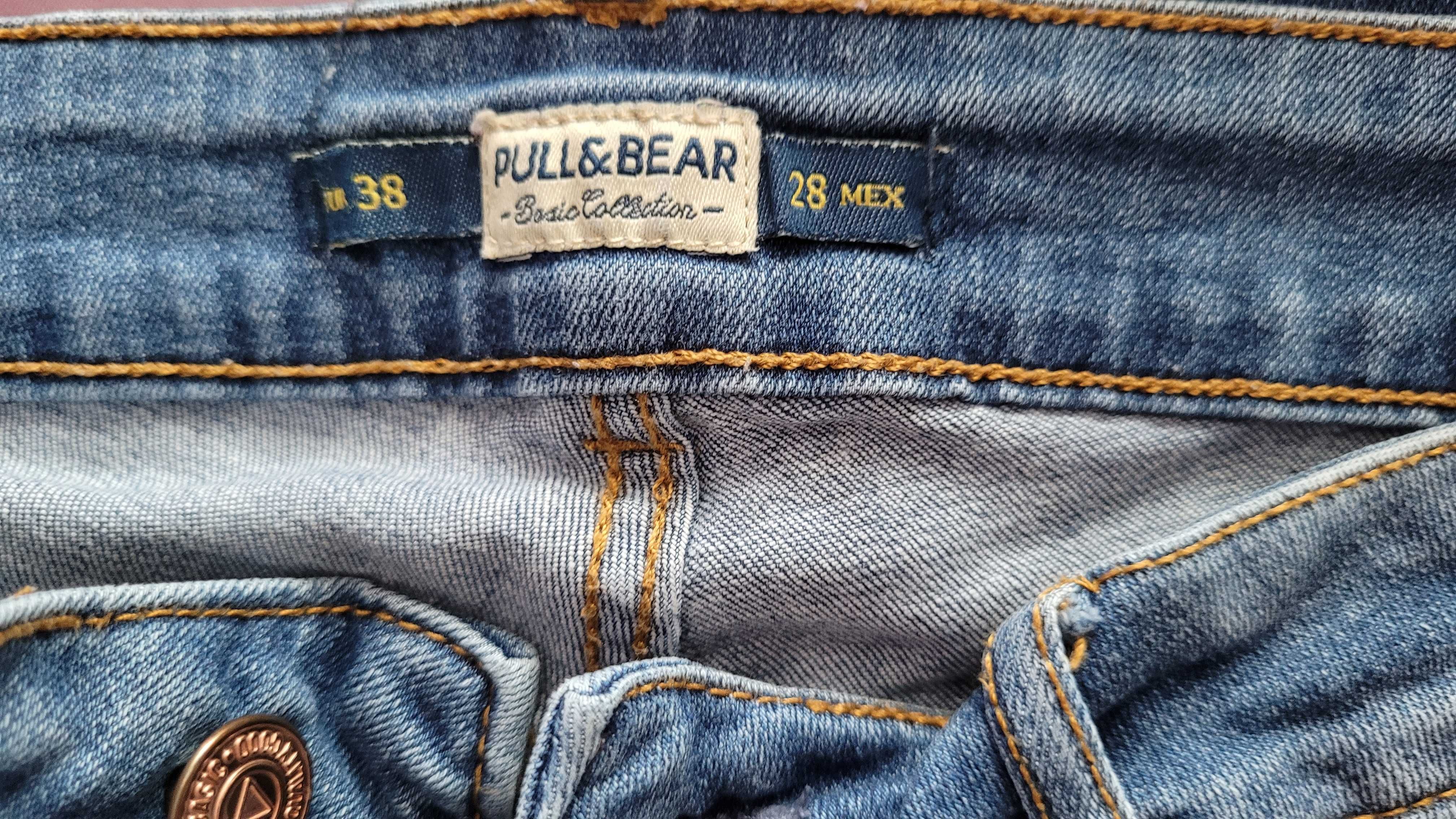 Spodnie jeansowe pull&bear
