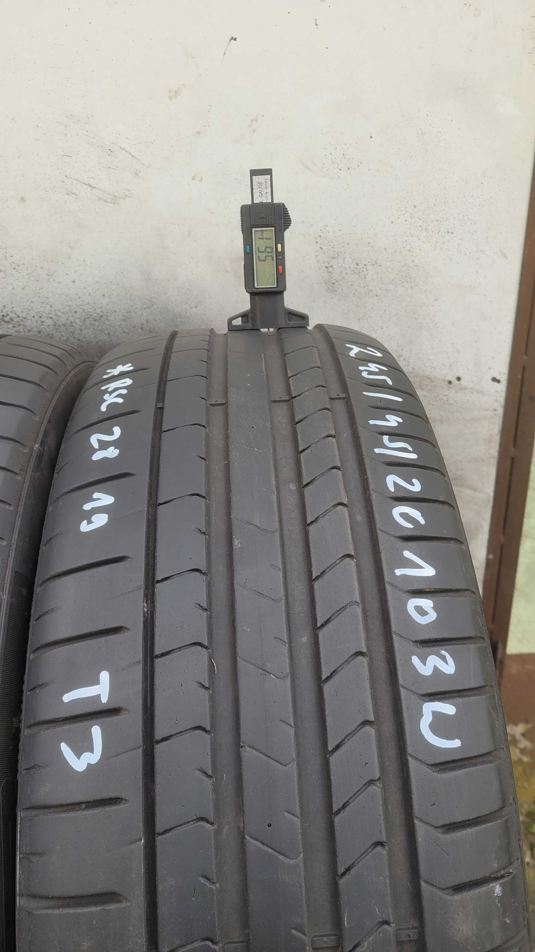 245/45/20 Pirelli Pzero * RSC  5,5mm 2019r 2szt