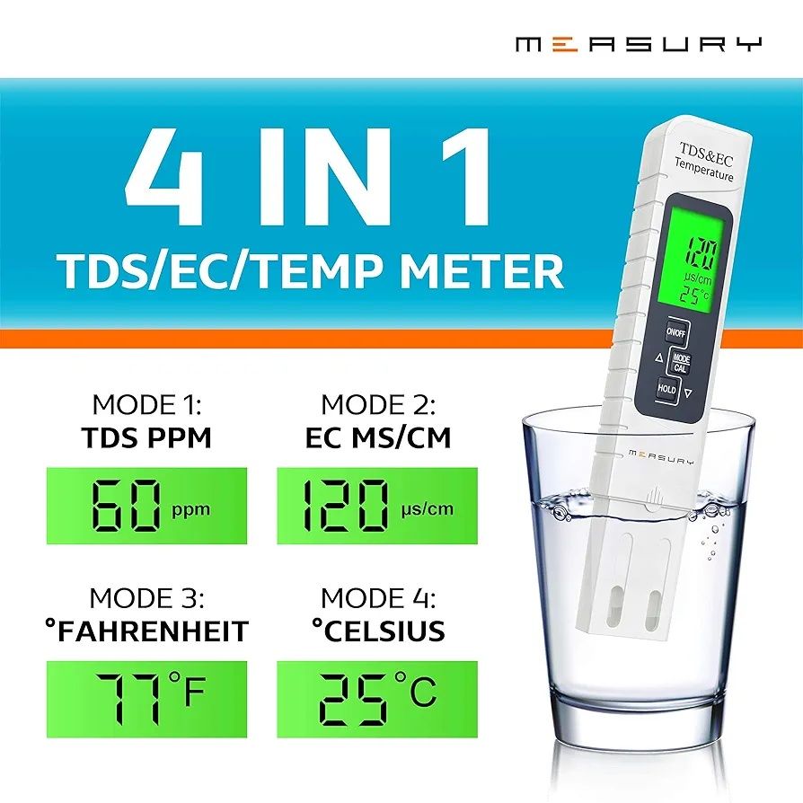 Miernik pH oraz miernik TDS/EC