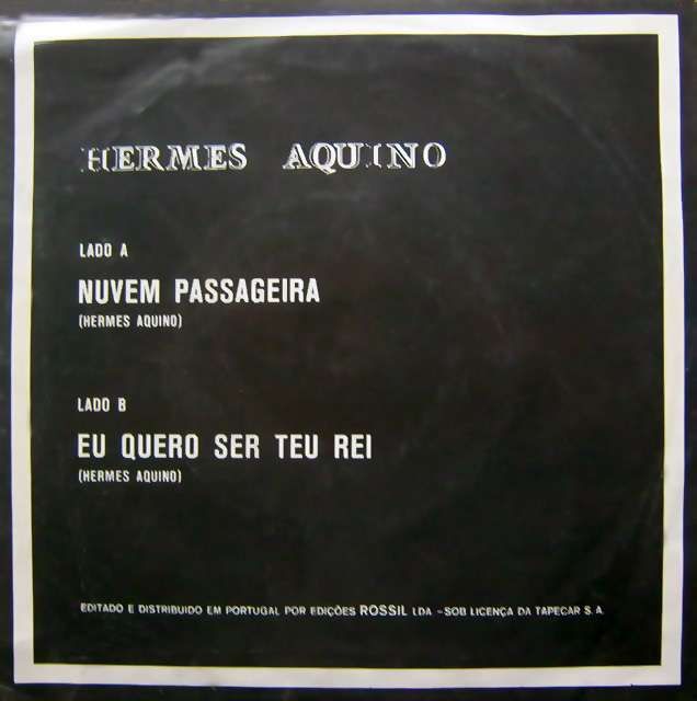 Vinyl, Single 45rpm - Hermes Aquino - Nuvem Passageira