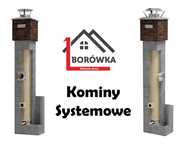 Komin systemowy ceramiczny wysokość 5m KW Fi 180/200 Standard