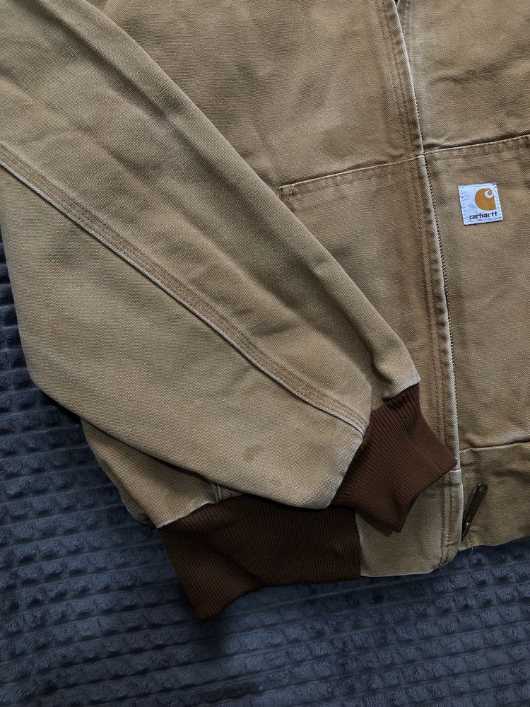 CARHARTT (M) “Camel” Active Jacket made in USA Duck мужская куртка