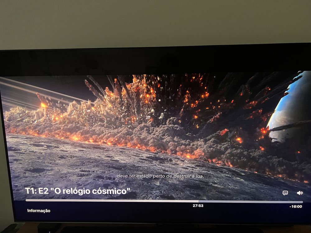 TV Samsung 65” 4K topo de gama de 2018 excelentes condições